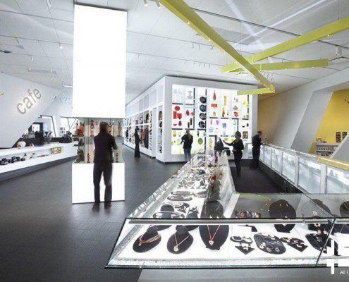 پروژه طراحی فروشگاه موزه دنور