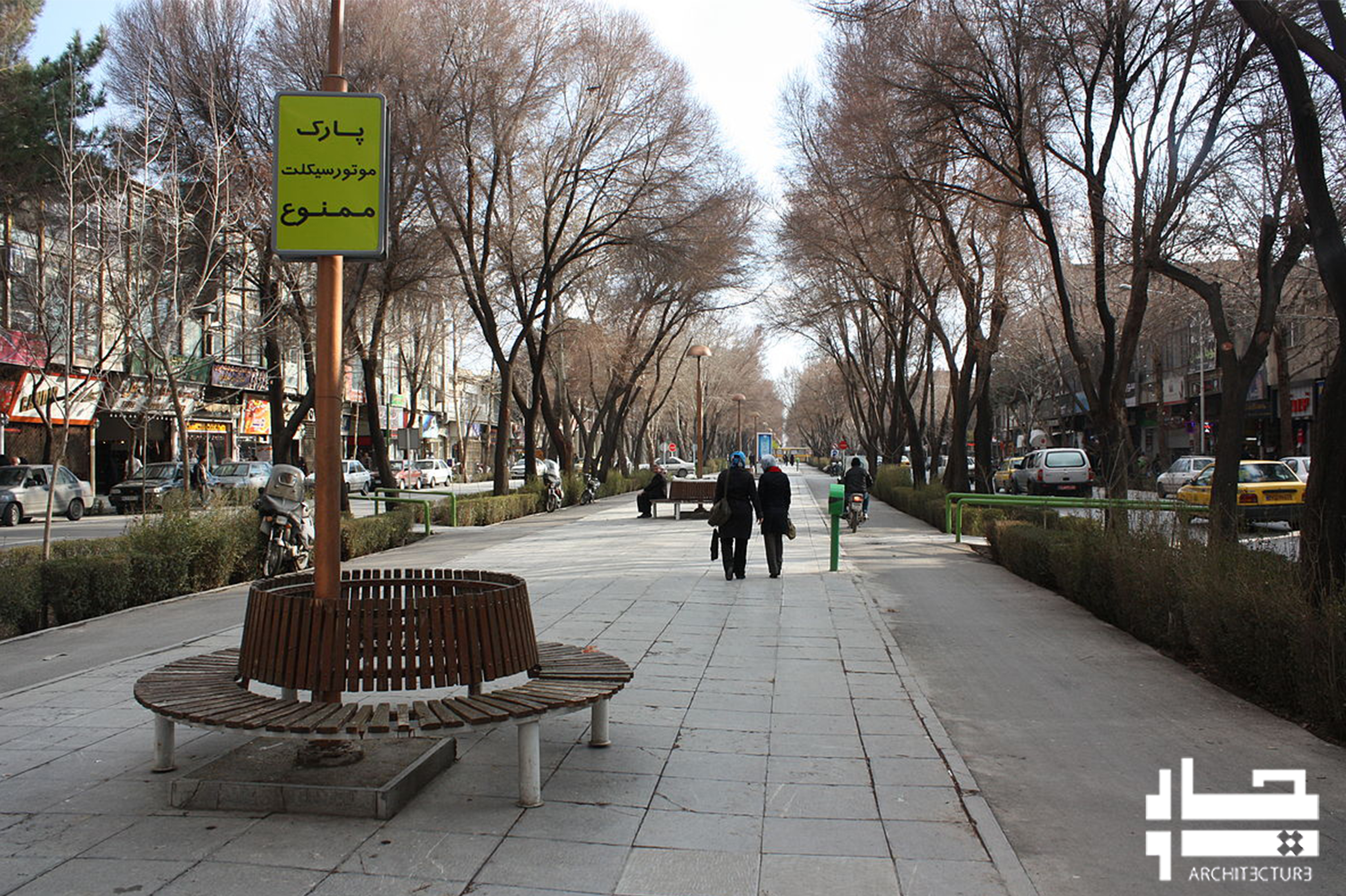 معماری خیابان چهارباغ اصفهان